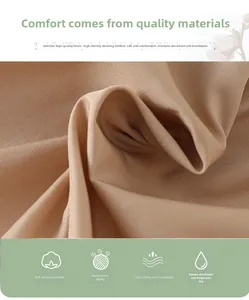 Macro detail of high-density breathable cotton fabric for baby winter coat lining