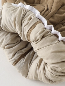 Winter toddler thick velvet pants featuring warm corduroy fabric and elastic waistband
