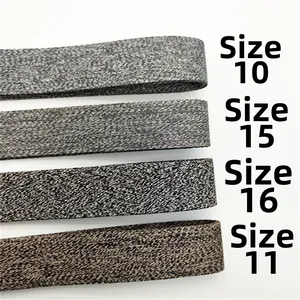 Détail des bandoulières de rechange épaisses aux motifs tissés variés No.10, 11, 15, 16
