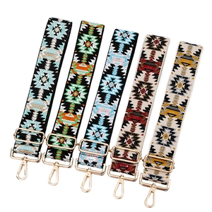 Ethnic style thickened adjustable replacement shoulder straps for crossbody bags