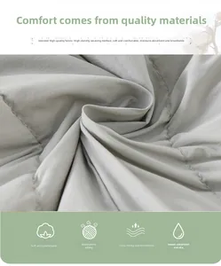 Close-up of grey quilted thermal fabric texture for winter baby romper with breathable weave