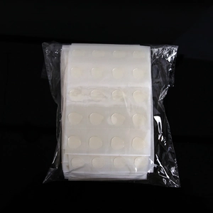 Transparent double-sided adhesive dots for birthday party balloon decorations 100pcs pack