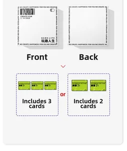Détail d'emballage minimaliste pour sous-vêtements homme avec imprimés Game Life créatifs