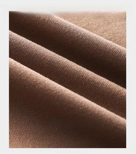 Detailed macro view of the breathable brown ice silk fabric for men's boxer briefs