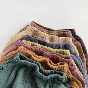 Atmungsaktive Kinder-Baumwollhose in acht verschiedenen Vintage-Farben