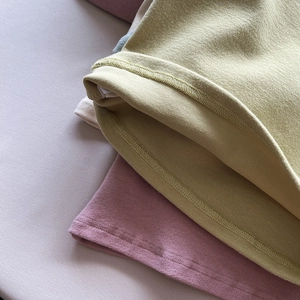 Kids thermal cotton sweater set showing premium stitching and soft morandi color tones
