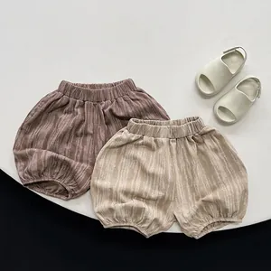 Korean Style Kids Tie-dye Harem Shorts Cotton Elastic Waist Summer Casual Bloomers Shorts For Toddler Boys Girls Clothing