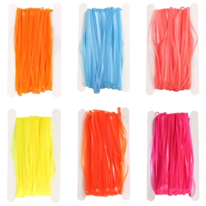 Neon fringe curtains in six vibrant colors for kids birthday party backdrop decoration