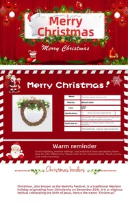 Detailed view of handmade natural brown rattan wreath for DIY Christmas home decoration