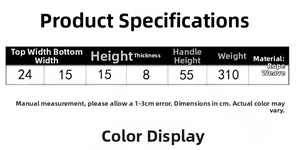 Detailed size specifications for the straw crossbody bag with dimensions and material info