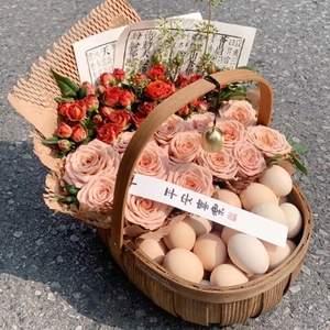 Handwoven Wood Chip Storage Basket With Portable Handle Oval Woven Basket For Fruit Flower Eggs Home Picnic Japanese Style Gift