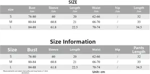 Gedetailleerde maattabel met afmetingen voor de crop top en short set met luipaardprint