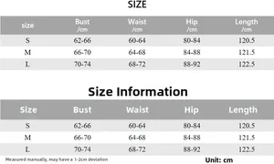 Guide des tailles pour robe à épaules dénudées avec mesures poitrine et taille en cm