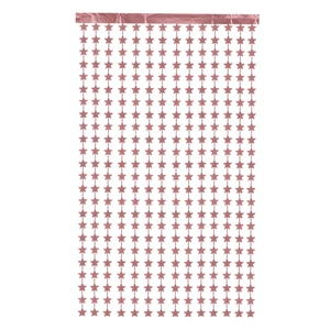 Rose gold foil star curtain party backdrop for birthday celebration and wall decoration