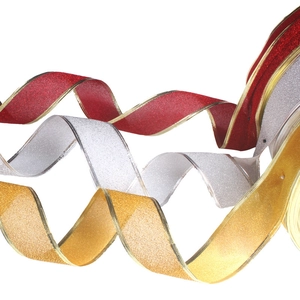 Weihnachten Samtband Mit Goldrand Für Weihnachtsbaum Dekoration Festliches Partyzubehör Geschenkverpackung Hochzeitsband