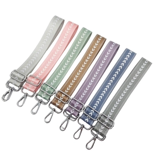 Adjustable Jacquard Polyester Bag Strap Replacement Belt Chevron Arrow Pattern For Handbags Crossbody Bags Women Accessory