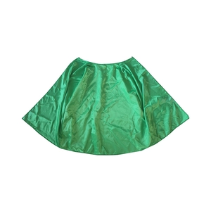 Cape de déguisement en satin vert pour adultes pour cosplay de la Saint-Patrick et théâtre