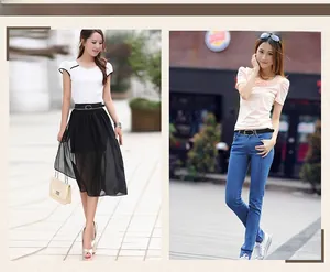 Women's stylish waist belt shown with a white shirt and skirt or casual jeans outfit