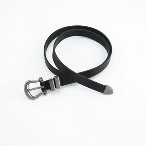 Women Retro Faux Leather Belt With Alloy Pin Buckle Minimalist Casual Waist Strap For Jeans Fashion Accessories