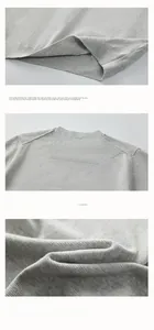 Détail macro du tissu en maille gris clair avec ourlet côtelé et coutures spécifiques