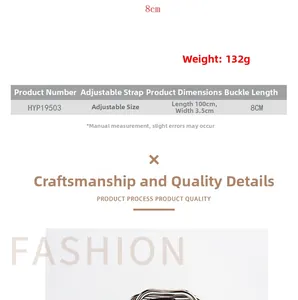 Detailed size chart for the geometric crocodile pattern belt with metal alloy buckle