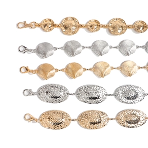 Western vintage metal waist chains in gold and silver finishes for dresses