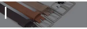 Dettaglio di cinture da donna in ecopelle con fibbie in argento opaco in vari colori alla moda