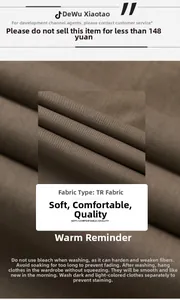 Macro del tessuto TR twill marrone caffè che mostra la trama fine e la qualità premium