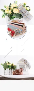Détails de ceintures en cuir PU colorées avec boucles rondes et œillets pour femmes