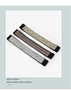 Rhinestone elastic waist belt decorative sparkly cummerbund for dresses and shirts
