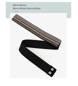 Korean style versatile rhinestone elastic waist belt for dresses, shirts and gowns.