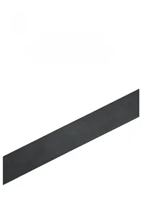 Close-up detail showing the high-quality black PU leather texture and durable material of the belt