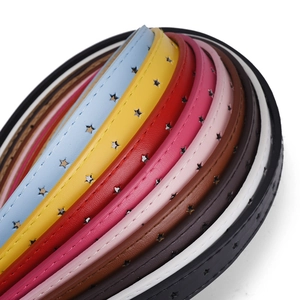 Chic star cutout leather belts for kids and women available in multiple vibrant colors