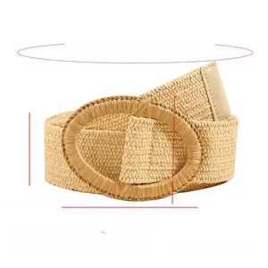 Detailed dimension guide showing the 5cm width and 97cm length of the elastic woven belt