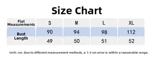 Detailed size chart for women's slim yoga long sleeve top showing measurements for S to XL