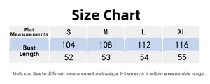 Detailed size chart for camouflage sports t-shirt showing bust and length in centimeters