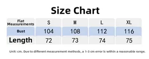 Detailed size chart for women's sports tank top including bust and length measurements