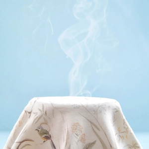 Bandeau bébé respirant en coton avec imprimé fleurs et oiseaux pour nouveau-nés