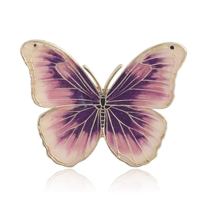 Elegant Butterfly Brooch For Women Alloy Drip Oil Enamel Animal Shape Fashion Suit Lapel Pin Colorful Insect Brooch Jewelry