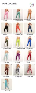 Frauen V-Ausschnitt rückenfreie Yoga-Jumpsuits in 16 Farben und Camouflage-Mustern