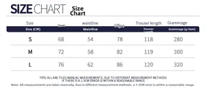 Size chart for tie-up yoga bodysuit with bust, waist, and hip measurements in cm