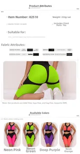 Detail view of four vibrant colors in high-elasticity yoga sets for gym workout