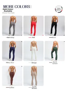 Detail showing back design of backless yoga jumpsuit with crisscross straps and scrunch butt