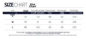 Size chart showing bust, sleeve, and length for long sleeve yoga fitness tops