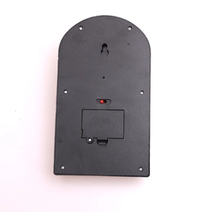 Rear view of Halloween tongue doorbell with wall mounting hole and power switch