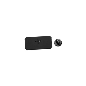 Rear view of enamel pin showing wavy base metal and black rubber clutch backing