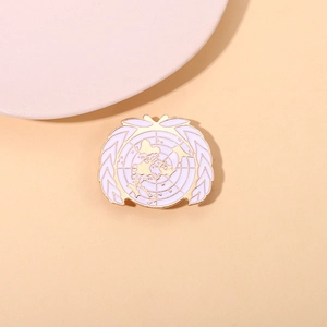 United Nations UN Logo Enamel Brooch Pin Gold Wheat Ear Earth Sustainable Development Goals Souvenir Badge Jewelry