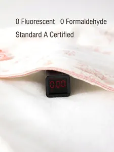 Test de sécurité montrant zéro fluorescence et formaldéhyde dans le body de bébé en coton