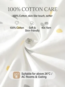 Body bébé à manches courtes en 100% pur coton doux pour nouveau-nés en été