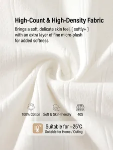 Soft 100% cotton 40S knit fabric for baby bodysuits suitable for 25 degree weather